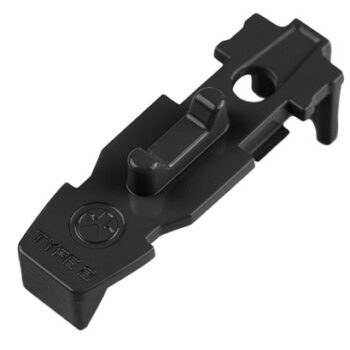PMAG Floor Plates 5-Pack Magpul MAG804-BLK Polymer 1/8" Double Ridge Tactile Lock Plate Type 2 Black for AR-15/M4 GEN M3