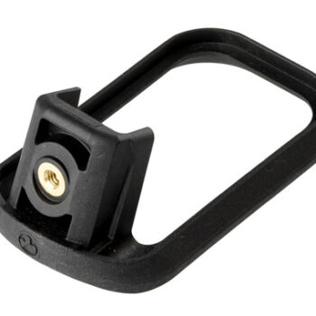 Magpul GL Enhanced Magazine Well for Glock 17/17L/22/24/31/34/35/37 - Black Polymer