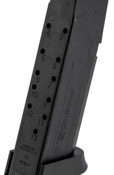 Amend2 GLOCK 23 40 S&W 13-Round Black Polymer Magazine