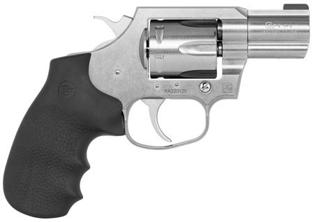 Colt King Cobra Carry Revolver .357 Mag 6-Shot 2" Barrel Stainless Steel DA/SA Black Hogue Rubber Grip