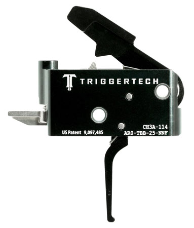 TriggerTech AROTBB25NNF Adaptable Primary Two-Stage Flat Trigger with 2.50-5 lbs Draw Weight for AR-15 Right 3 TriggerTech AROTBB25NNF Adaptable Primary Two-Stage Flat Trigger with 2.50-5 lbs Draw Weight for AR-15 Right