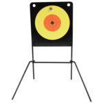 Birchwood Casey 47652 World of Targets Spoiler Alert Rimfire Pistol/Rifle Orange/Yellow AR400 Steel 2 115770