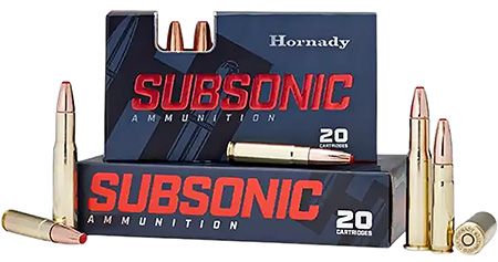 Hornady 450 Bushmaster 395gr Subsonic Sub-X Rifle Ammunition 20 Rounds