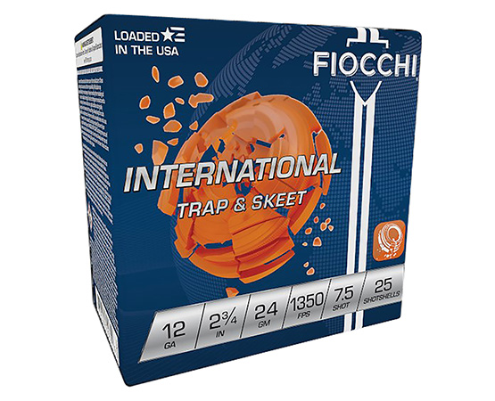 Fiocchi 12 Gauge 2.75" 24g 7.5 Shot Exacta Target Trap & Skeet Shotshell Ammunition (25 Rounds) 3 Fiocchi 12 Gauge 2.75" 24g 7.5 Shot Exacta Target Trap & Skeet Shotshell Ammunition (25 Rounds)