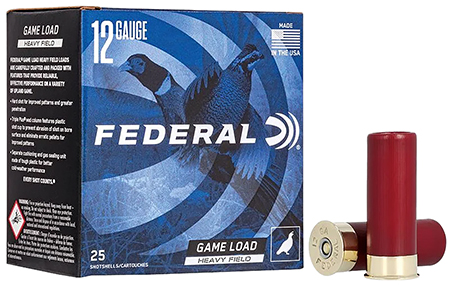 Federal Heavy Field 12 Gauge 2.75" 1-1/4oz #5 Shot 25ct Shotgun Ammunition
