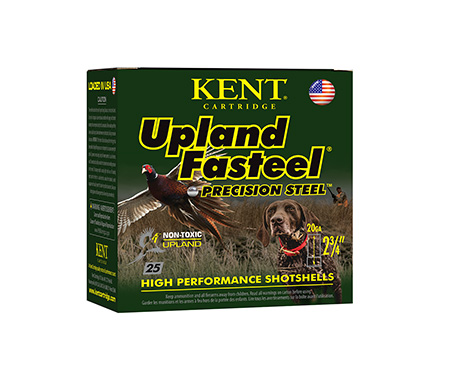 Kent Cartridge 20 Gauge 2.75" 7/8 oz 5 Shot Upland Fasteel Shotgun Shells 25 Rounds Per Box 3 Kent Cartridge 20 Gauge 2.75" 7/8 oz 5 Shot Upland Fasteel Shotgun Shells 25 Rounds Per Box