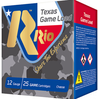 Rio Top Game 12 Gauge 2.75" 1 1/4 oz 8 Shot Shotgun Ammunition 25 Rounds