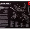 Sig Sauer P320 Ultra 20 Cleaning Mat with Parts Diagram - TekMat 15" x 20" 1 117946