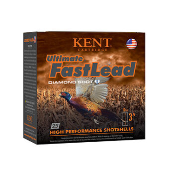Kent Cartridge 12 Gauge 3" 1 3/4oz 6 Shot Ultimate Fast Lead Shotshells 25 Rounds