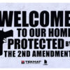 TekMat 2nd Amendment Doormat Rubber 42" - Welcome To Home Protected 1 117971