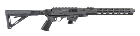 Ruger PC Carbine 9mm Luger with 16.12" Threaded Fluted Barrel and Magpul 6-Position MOE Stock