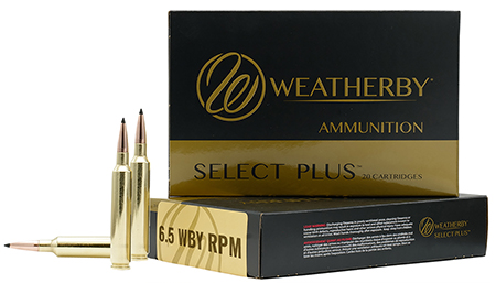 Weatherby Select Plus 6.5 WBY RPM 127gr Barnes LRX Lead Free 20 Rounds