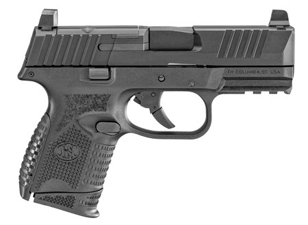 FN 509C MRD 9mm Semi-Auto Pistol 15+1/12+1 Rounds 3.7" Barrel Optic Ready Serrated Slide Polymer Frame Ambidextrous Controls