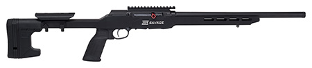 Savage Arms A22 Precision Semi-Auto .22 LR Rifle 10+1 Rounds 18" Barrel Matte Black Finish MDT ACC Aluminum Chassis Stock