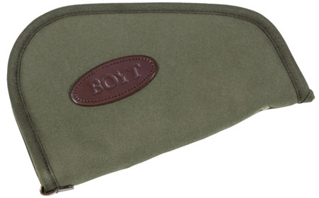 Boyt Harness OD Green Canvas Pistol Rug Heart-Shaped 12" Long for Handgun
