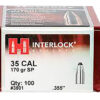 Hornady 3501 InterLock 35 Cal .355 170 gr Spire Point 100 Per Box/ 15 Case 2 119074