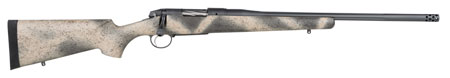 Bergara Premier Highlander 308 Winchester Bolt-Action Rifle: 20" Fluted Barrel Stainless Steel Receiver Woodland Camo Stock 3 Bergara Premier Highlander 308 Winchester Bolt-Action Rifle: 20" Fluted Barrel Stainless Steel Receiver Woodland Camo Stock