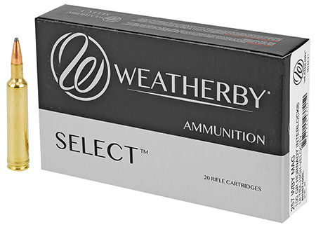 Weatherby Select .257 Weatherby Magnum 100gr Hornady InterLock 20 Rounds