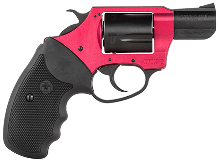 Charter Arms Undercover Lite 38 Special Revolver 5-Shot 2-Inch Barrel Stainless Steel Red Aluminum Frame Rubber Grip
