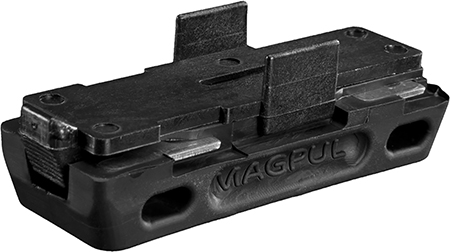 Magpul L-Plate Mag024-BLK for 5.56 NATO 30-Round USGI Aluminum Mags Stainless Steel Santoprene Rubber Black Finish 3 Pack
