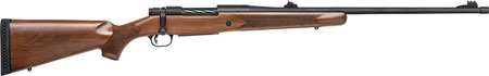 Mossberg Patriot 300 Winchester Mag Bolt-Action Rifle 24" Fluted Barrel 3+1 Rounds Walnut Stock Fiber Optic Sights