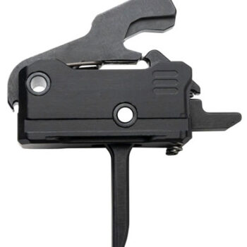 Rise Armament T017FBLK RA-140 Super Sporting Black Hardcoat Anodized Flat Trigger Single-Stage 3.50 lbs Draw Weight Fits AR-Platform Right Hand
