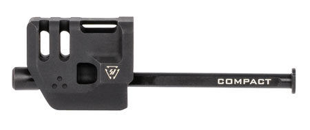 Strike Industries G4MDCOMPC Mass Driver Compensator Black Aluminum with 1.41" OAL for 9mm Luger Glock 19 Gen4