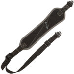 Allen Glenwood Lightweight Rifle/Shotgun Sling Black Nylon Webbing with Magnum Swivels and 15" Foam Sling Pad, Adjustable Length to 38" 1 122462
