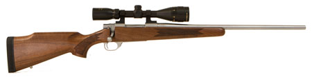Howa M1500 Standard Hunter 6.5 Creedmoor Bolt-Action Rifle 22" Threaded Barrel Stainless Steel Walnut Stock