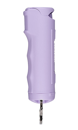 SABRE F15 Pepper Gel OC Spray with Flip Top 10ft Range 0.53oz Purple Key Ring