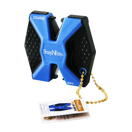 Sharpening Stone Knife Sharpener AccuSharp 334C SharpNEasy 2-Step Ceramic Manual Handheld Fine and Coarse Sharpener