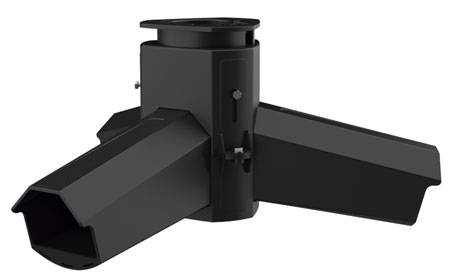 American Hunter 3-Way Gravity Tube Feeder – Black