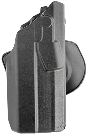 Safariland 73788325411 7TS  OWB Black SafariSeven Compatible with Glock 17 w/Light, Belt Slide/Paddle Mount, Right Hand