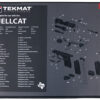 TekMat Springfield Hellcat Ultra 20 Handgun Cleaning Mat 15" x 20" - Make + Model 1 124489
