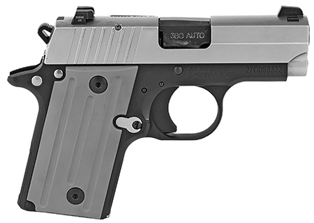 Sig Sauer P238 380 ACP Pistol 2.7" Barrel 6+1 Capacity Beavertail Aluminum Frame Black Anodized Stainless Steel Slide Gray Polymer Grip