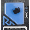 Glock 17/19 Gen3-4 Double Stack Slide Back Cover Plate - Rival Arms RA43G001A Black Anodized Aluminum 1 124548