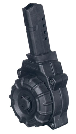 Glock 43 9mm 30-Round Polymer Drum Magazine by ProMag