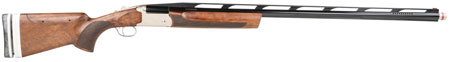 TriStar TT-15A Mono Trap 12 Gauge Over/Under Shotgun 34" Adjustable Rib Barrel Silver Receiver Walnut Stock Adjustable Comb Right Hand 3 MobilChoke Tubes