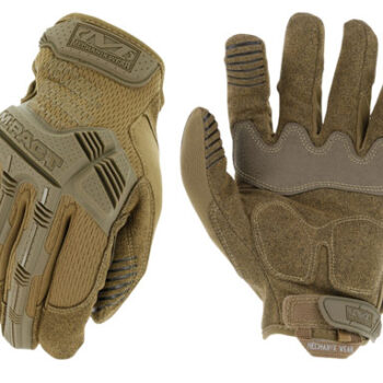 M-Pact Coyote Synthetic Leather Work Gloves by Mechanix Wear Size XL