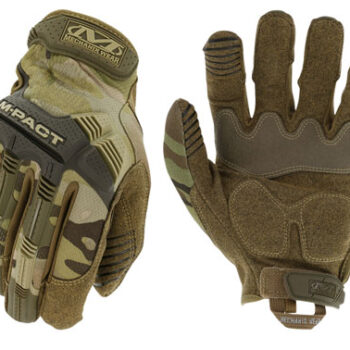 MECHANIX M-Pact Multi-Cam Synthetic Leather Work Gloves Medium TPR Closure