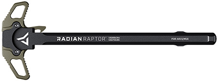 Radian Weapons R0375 Raptor  Ambi Charging Handle, Radian OD, Fits Mil-Spec AR-15/M16 Platform