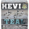 Hevi-Shot Hevi-Teal 20 Gauge 3 Inch 7/8 Ounce 6 Shot Waterfowl Ammunition 25 Rounds per Box 1 127749