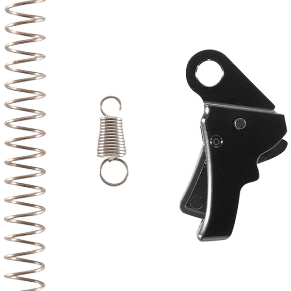 Apex Tactical Action Enhancement Curved Trigger 5-5.50 lbs Draw Weight Black Finish for Springfield Hellcat