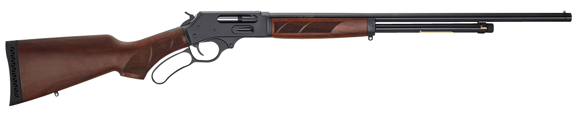 Henry Side Gate .410 Bore 24" Lever Action, 2.5" Chamber, 6+1 Capacity, Blued Steel, Walnut Stock