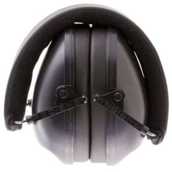 Radians LSO100CS Lowset Muff Polymer 21 dB Over the Head Black Adult 1 Pair