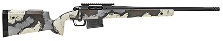 Springfield Armory Model 2020 Waypoint .308 Win, 20" Graphite Black Cerakote Fluted Stainless Steel Barrel and Receiver, Ridgeline Camo Hybrid Profile with M-LOK Stock, Right Hand, 5+1 Capacity