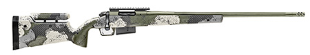 Springfield Armory 2020 WayPoint 6.5 PRC, 24" Evergreen Camo Hybrid Profile with Adjustable Cheek Comb Stock, Mil-Spec Green Cerakote, Right Hand, 3+1 Capacity