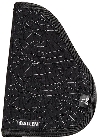 Allen In-The-Pocket Conceal Carry Holster for Glock 26/27 Medium Auto - Nylon Ambidextrous with Web Grip Pattern Black