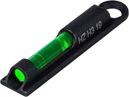 HiViz LiteWave H3 CompSight Tritium Fiber Optic Front Sight for Make Model - Green Black