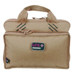 GPS Bags 1310PCT Quad Tan Holds 4 Handguns 1 130471
